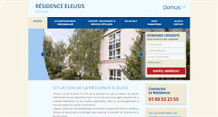 Desktop Screenshot of eleusispoissy.com